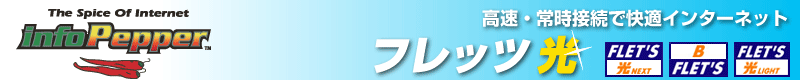 infoPepperフレッツ光