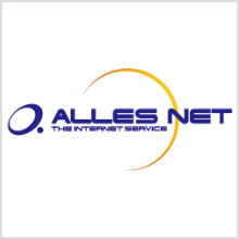 ALLES NETアレスネットのロゴ